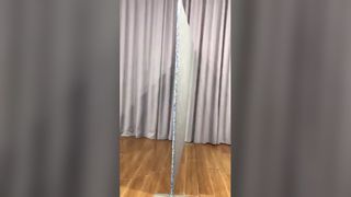 ブルーグリッターテンションファブリックの背景