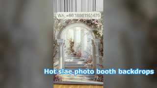 Create a stunning event space with our premium custom backdrops!