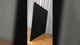 Solid Black Pillow Case Backdrop 